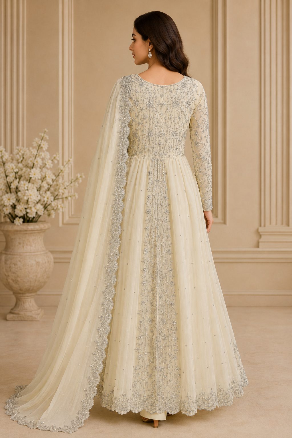Signature Embroidered Maxi Dress