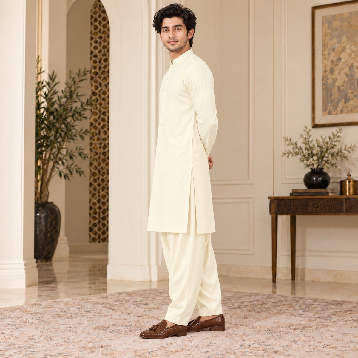 Urban Noir Kurta Shalwar Set