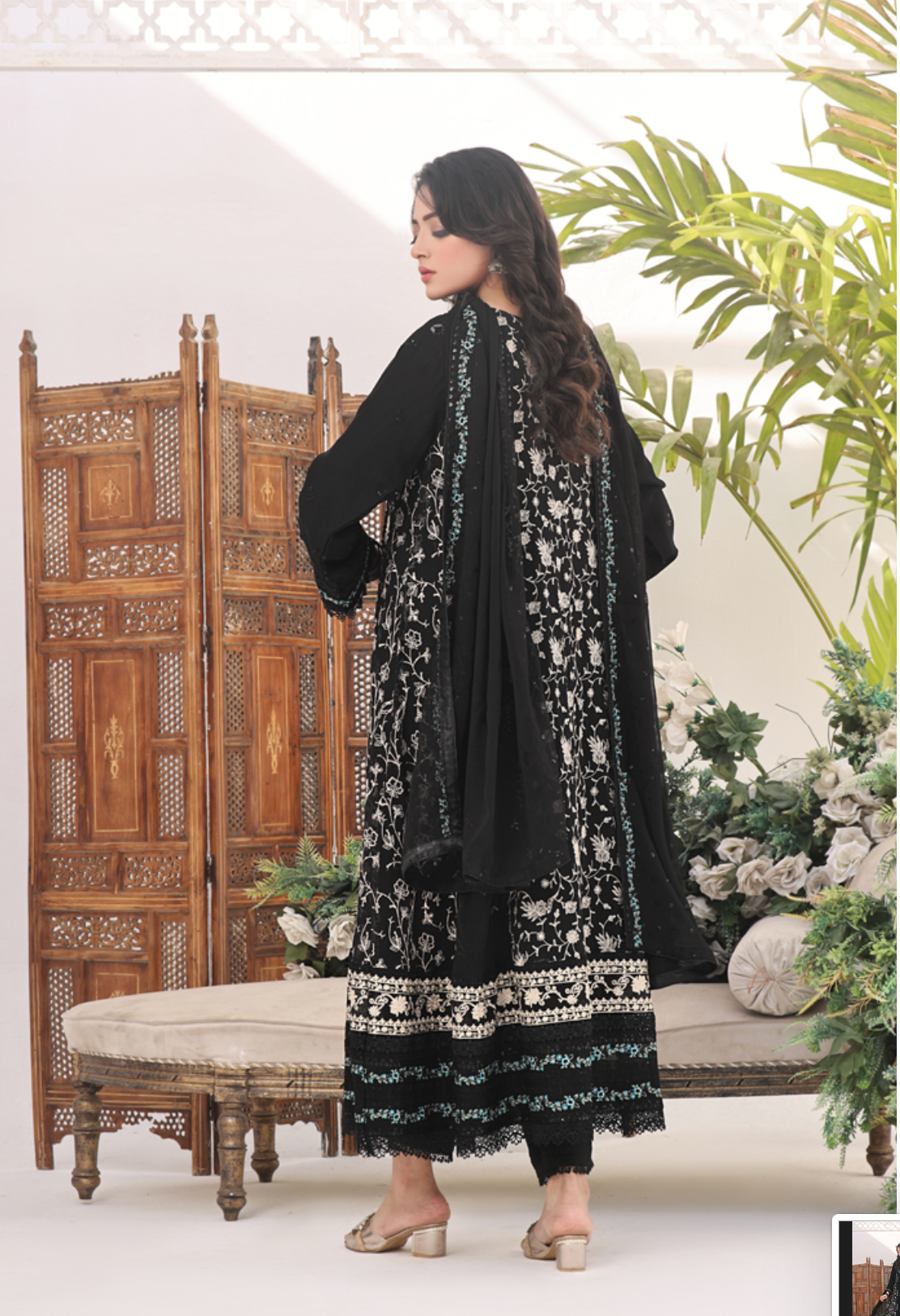 Midnight Blossom Elegance Premium 3-Piece Set