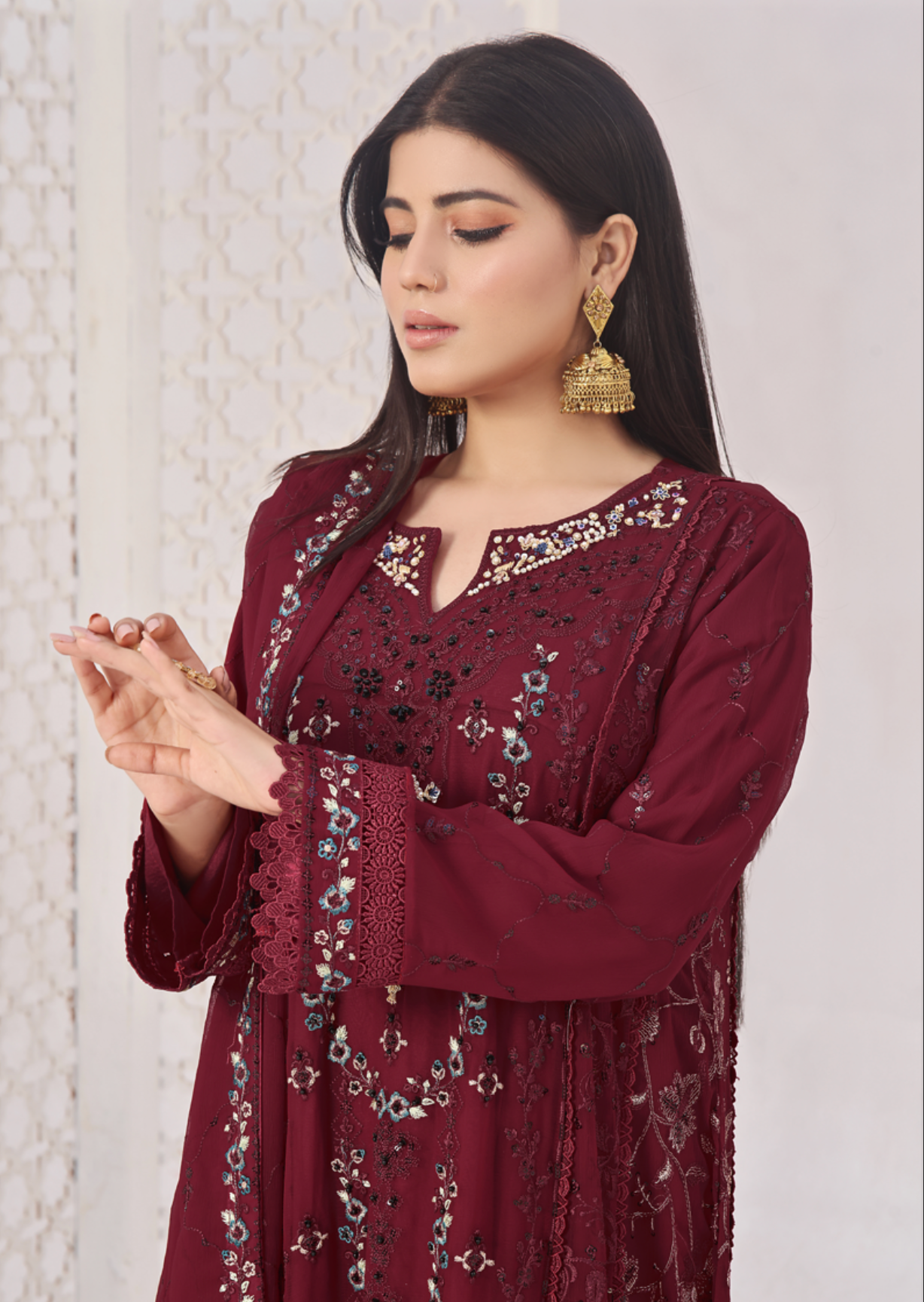 Regal Maroon Premium 3-Piece Set