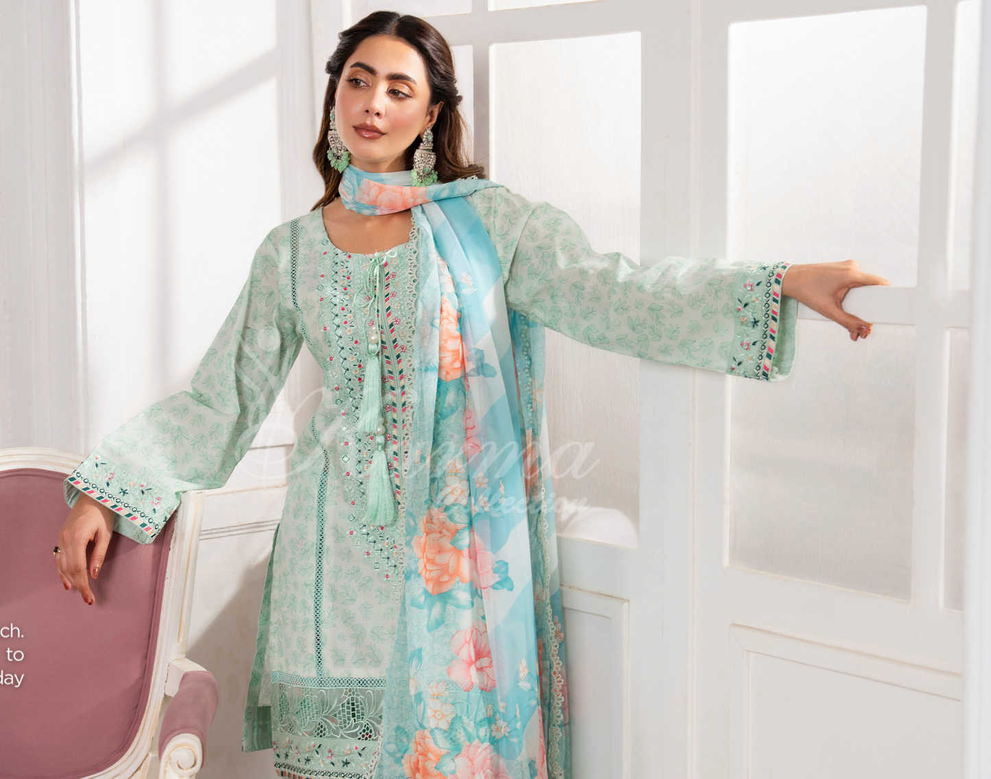 Noor-e-Bahar 3-Piece Set - New Arrival
