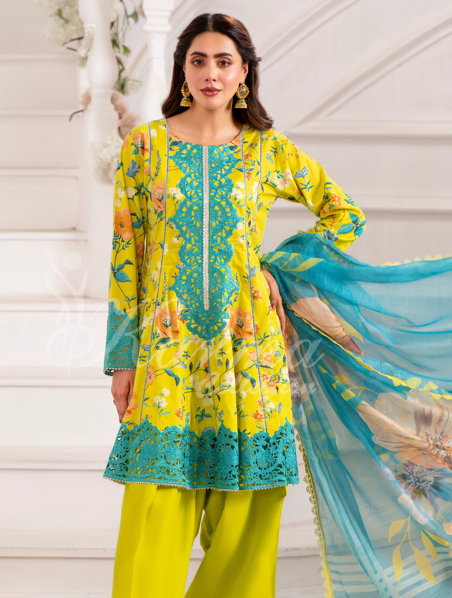 Mehmaan-e-Bahar 3-Piece Set - New Arrival