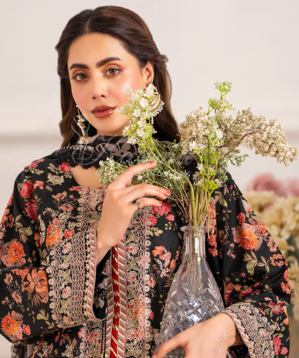 Gul-e-Shabnam 3-Piece Set - New Arrival