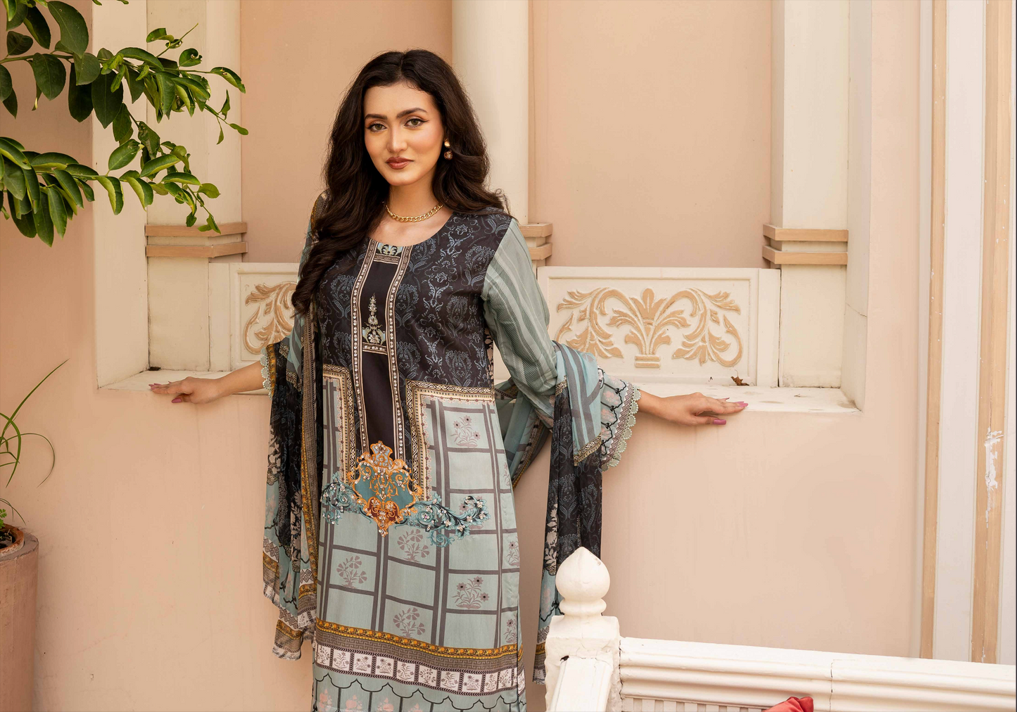 Opulent Mint Luxe 3-Piece Set