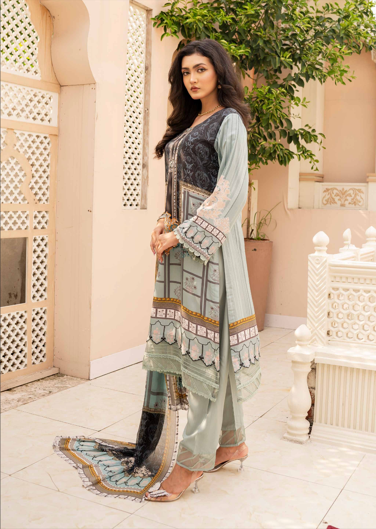 Opulent Mint Luxe 3-Piece Set
