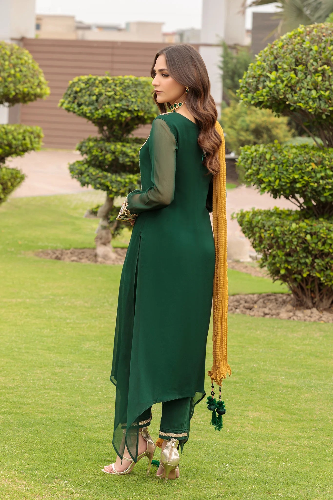 Emerald Elegance 3-Piece Set
