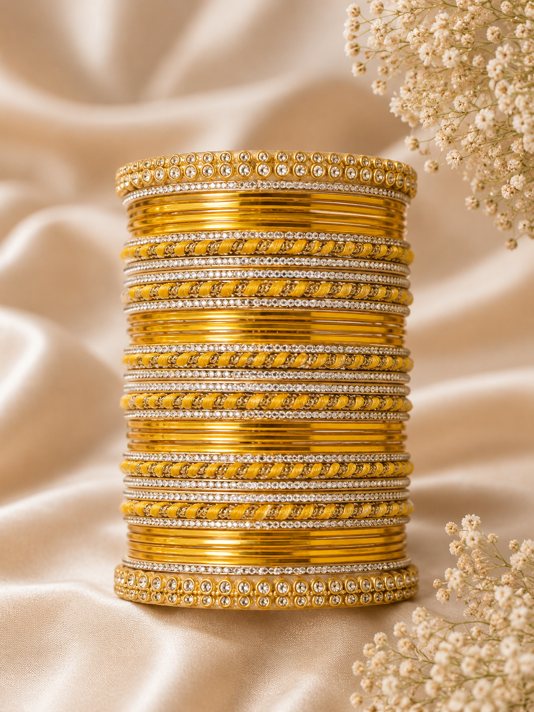 Golden Noor Bangle Set