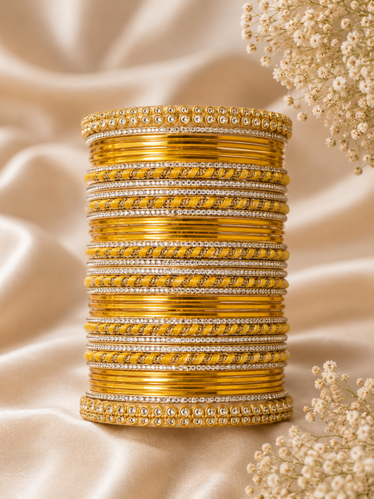 Golden Noor Bangle Set