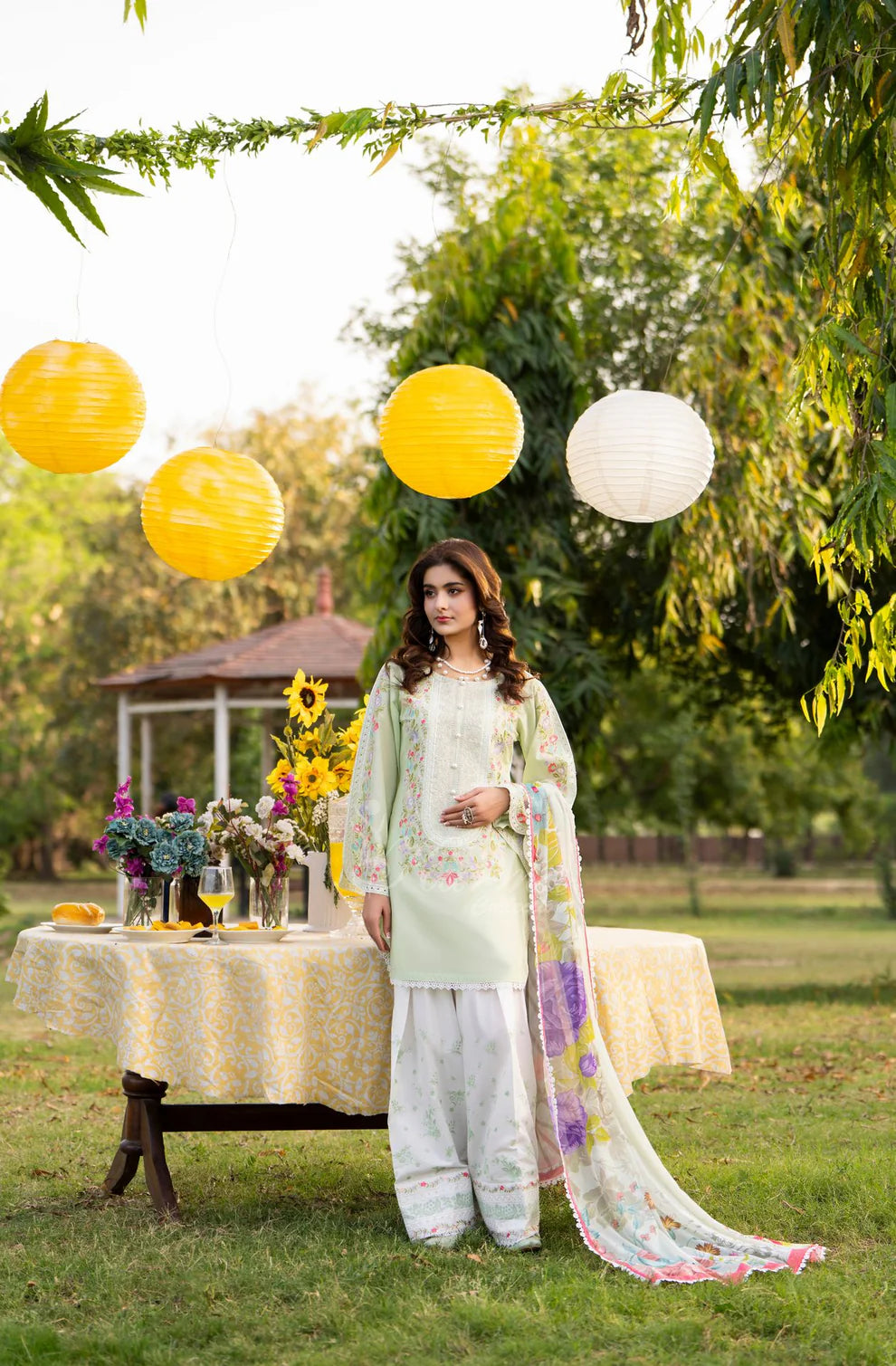 Sage Blossom 3-Piece Set
