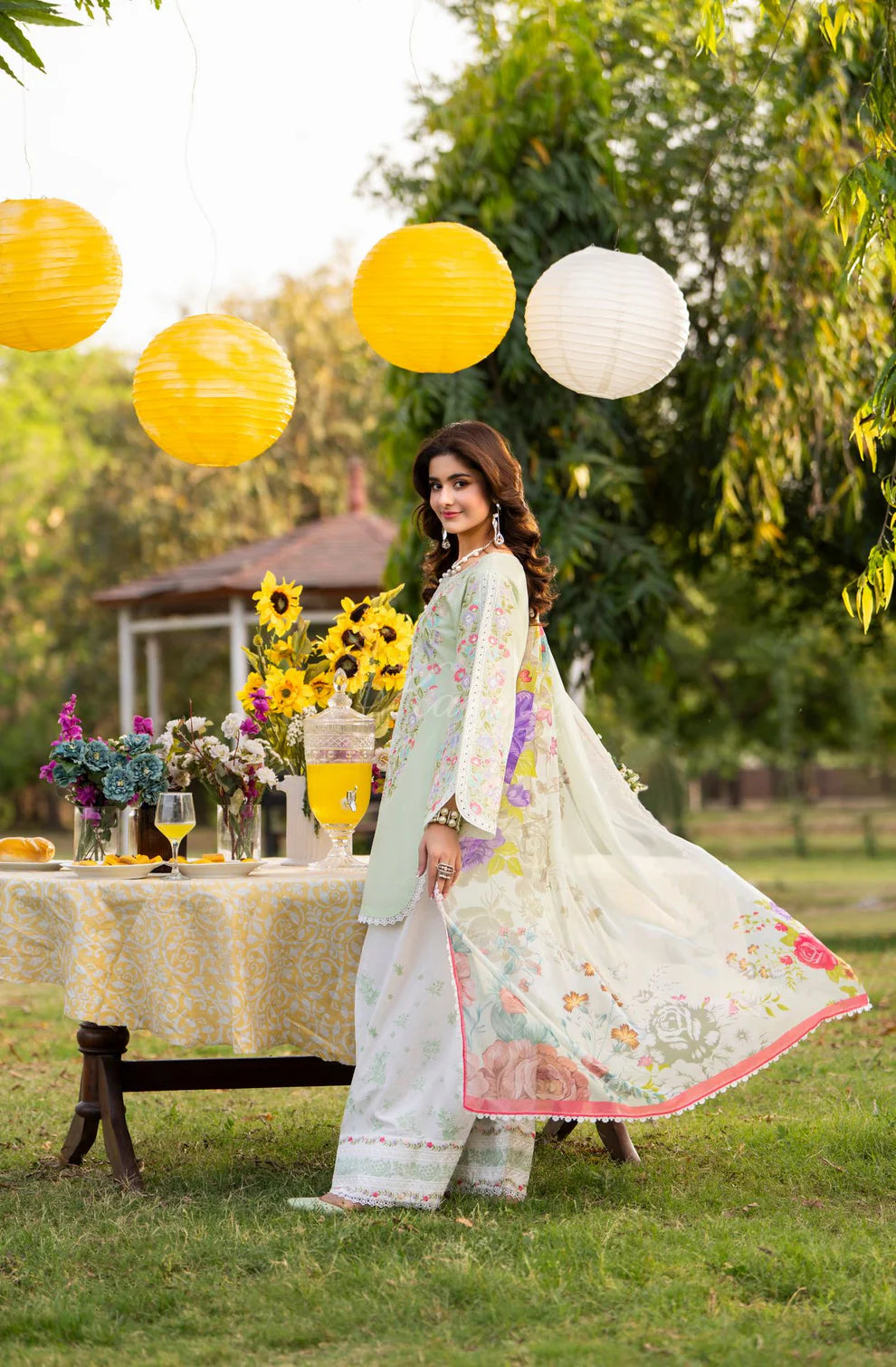 Sage Blossom 3-Piece Set