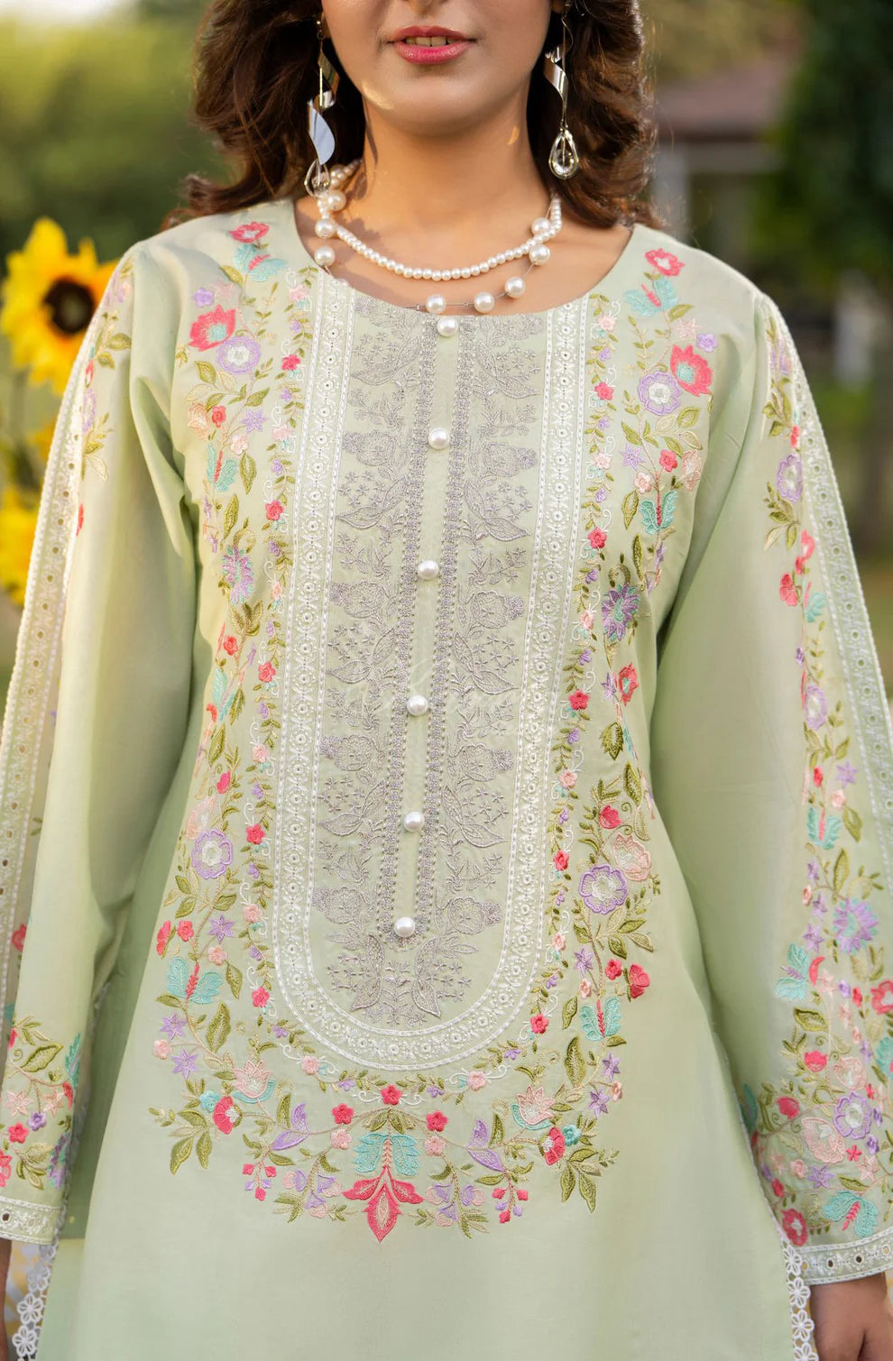 Sage Blossom 3-Piece Set