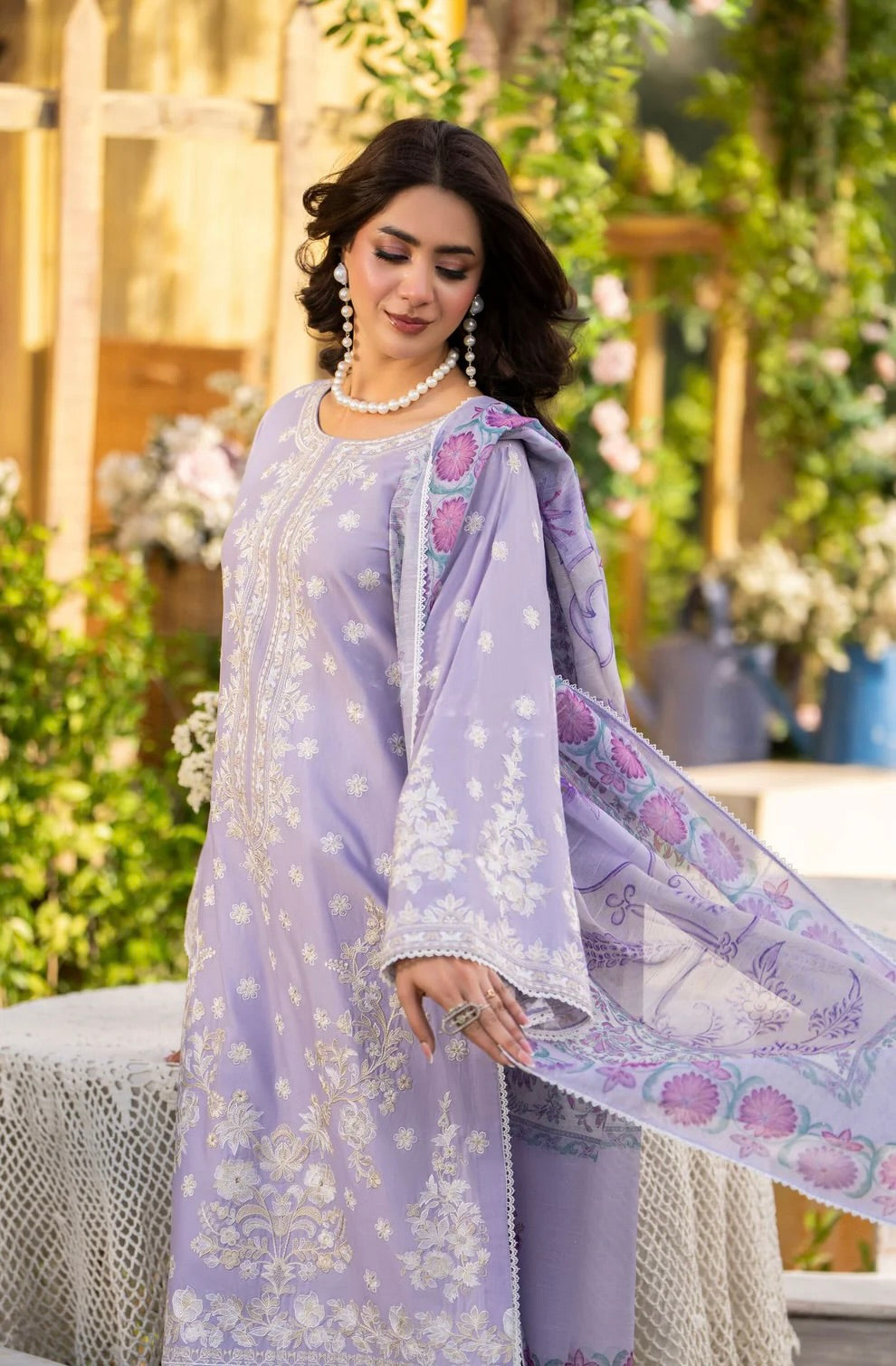 Lavender Bloom 3-Piece Set