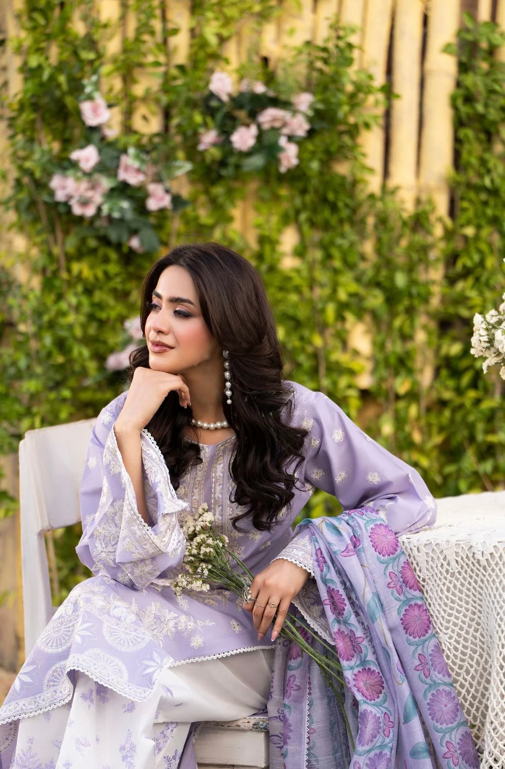 Lavender Bloom 3-Piece Set