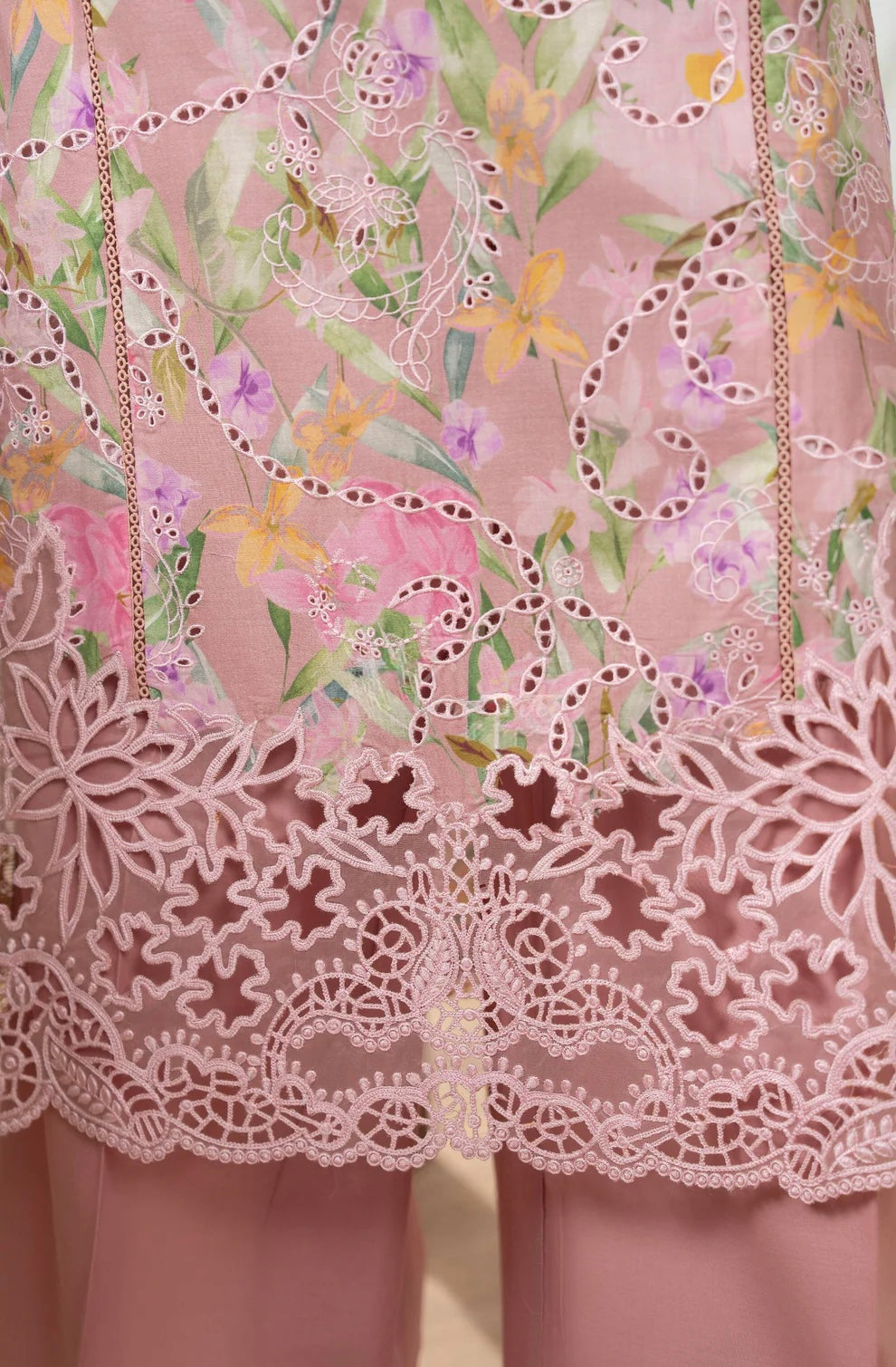 Ruby Heritage 3-Piece Printed Lawn Suit