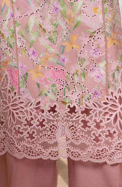Ruby Heritage 3-Piece Printed Lawn Suit