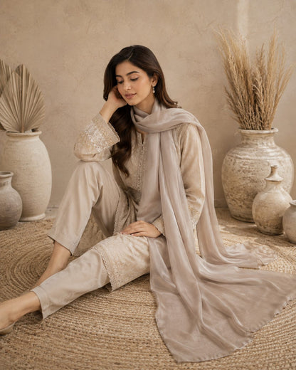 Silk Satin 1 Piece scarf
