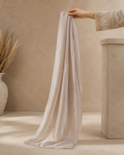 Silk Satin 1 Piece scarf