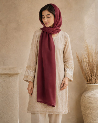 Silk Satin 1 Piece scarf