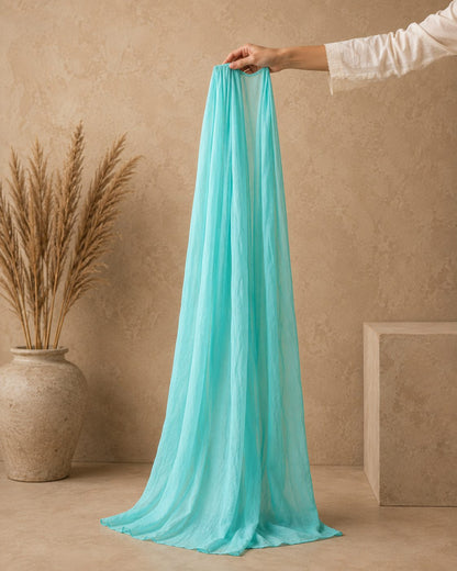 Essential Plain 1 piece lawn Scarf