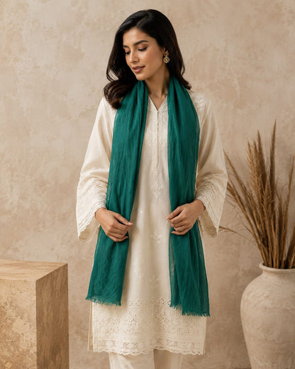 Essential Plain 1 piece lawn Scarf
