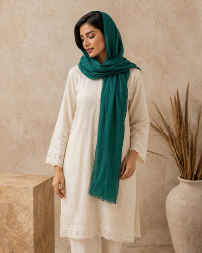 Essential Plain 1 piece lawn Scarf