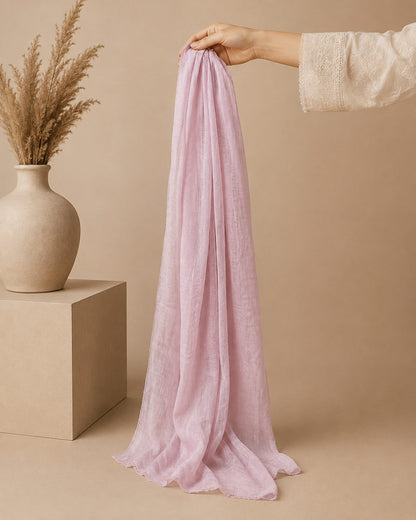 Essential Plain 1 piece lawn Scarf