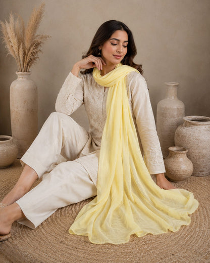 Essential Plain 1 piece lawn Scarf