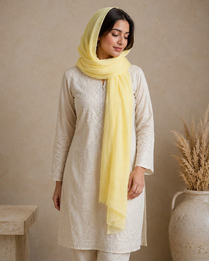 Essential Plain 1 piece lawn Scarf