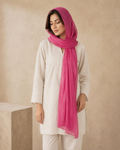Essential Plain 1 piece lawn Scarf