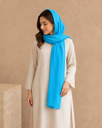 Essential Plain 1 piece lawn Scarf