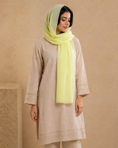 Essential Plain 1 piece lawn Scarf