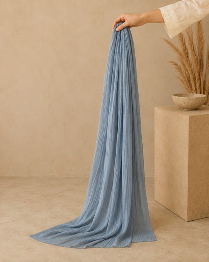 Essential Plain 1 piece lawn Scarf