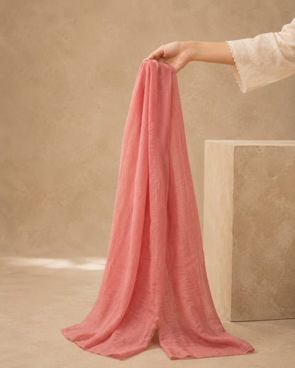 Essential Plain 1 piece lawn Scarf