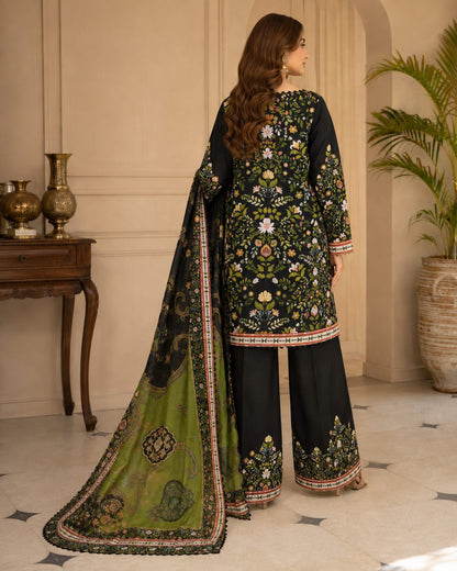 Garden Bliss 3 Piece Digital Print Suit