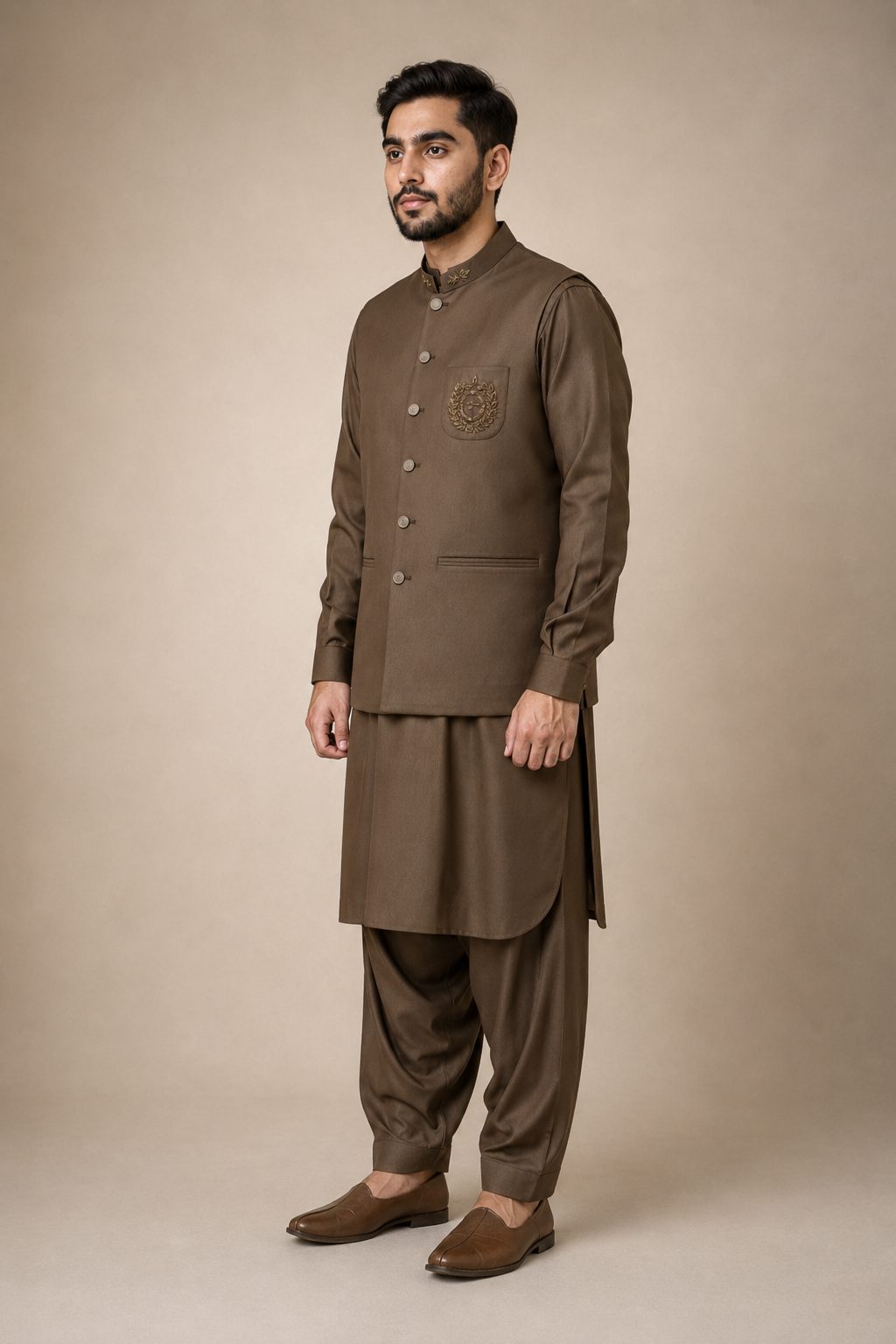 Prestige Classic 3 Piece Men’s Waistcoat Suit