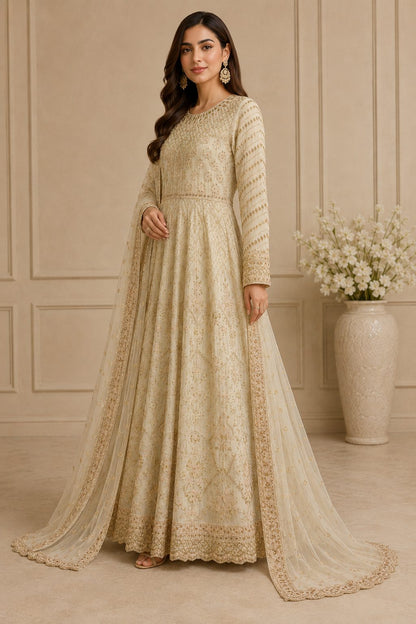 Signature Embroidered Maxi Dress