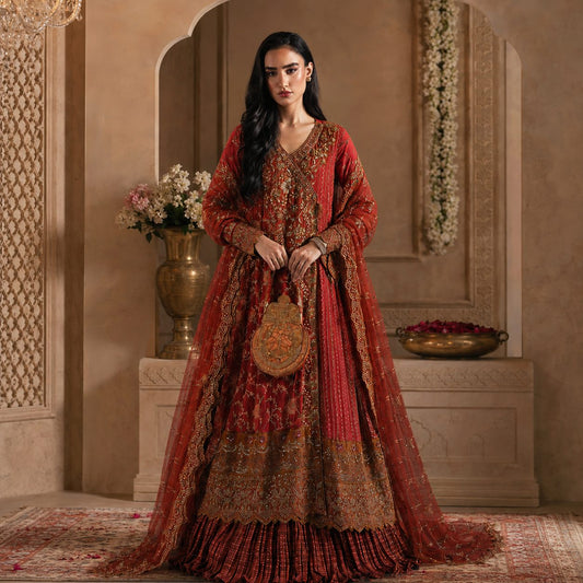Regal Muse Embroidered Women Lehenga Set