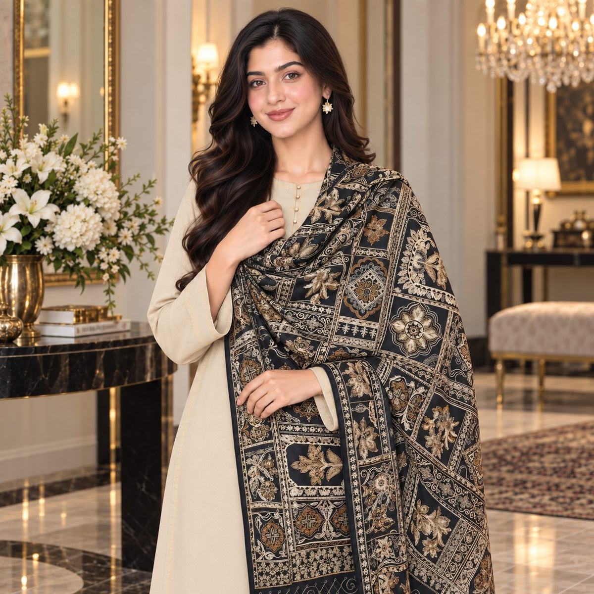 Dreamy Elegance Shawl