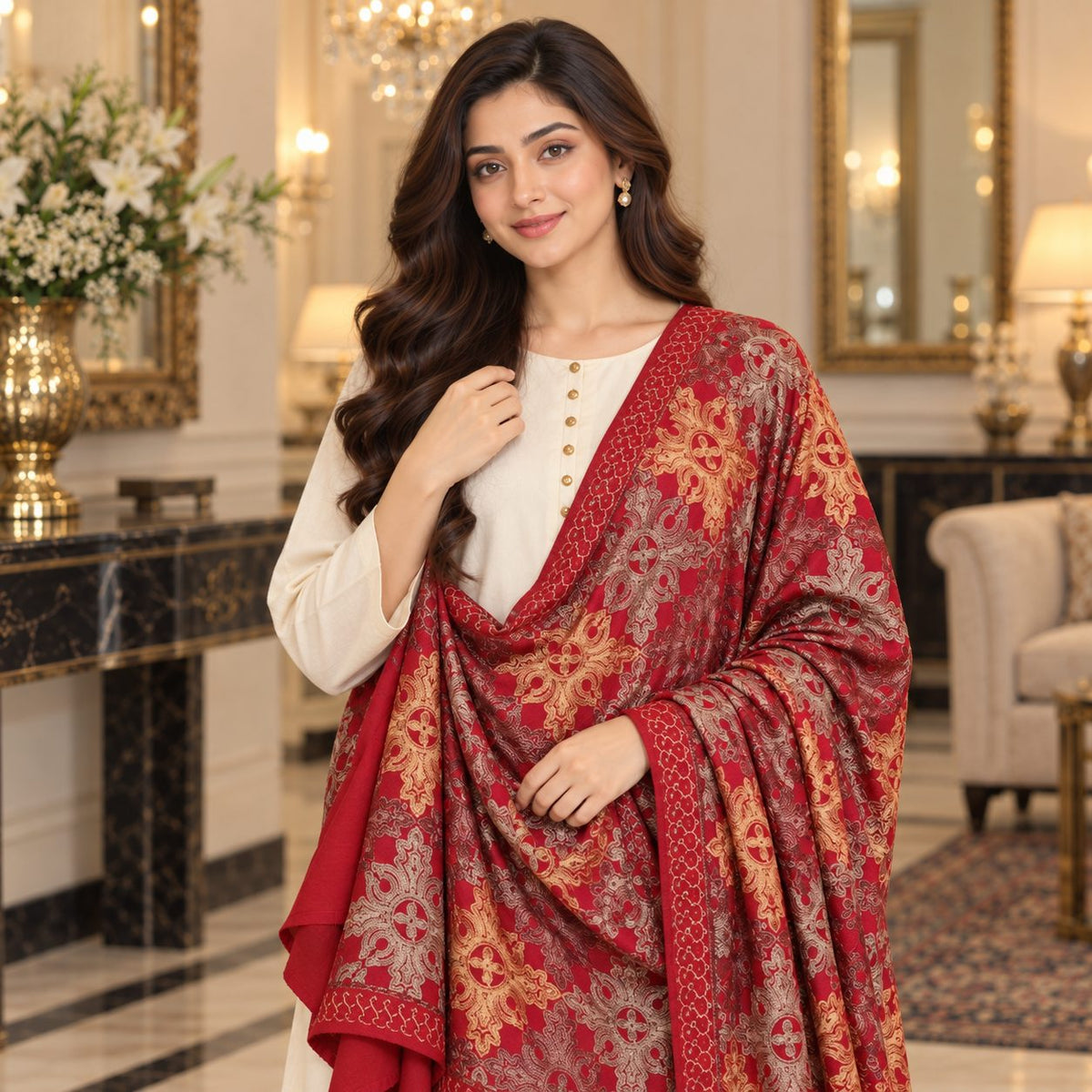 Dreamy Elegance Shawl