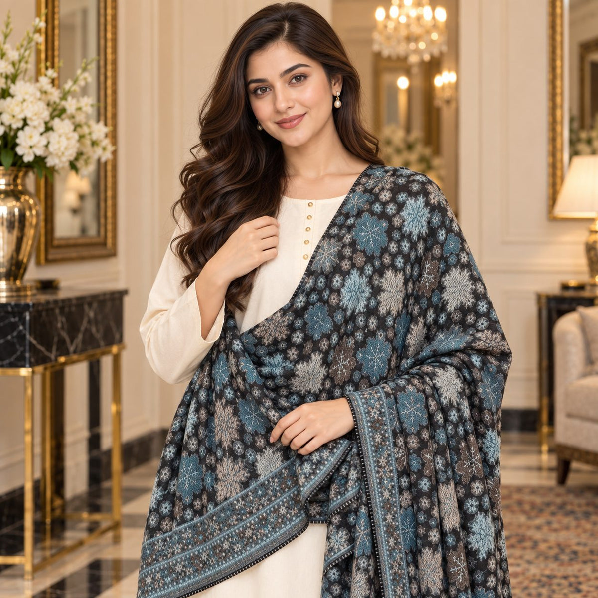 Timeless Grace Wool Stole