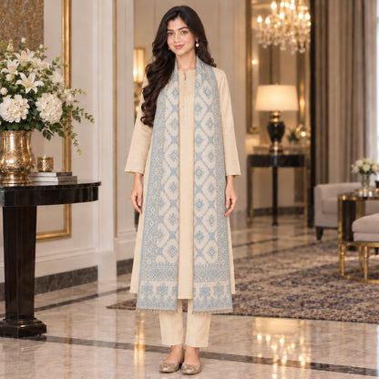 Timeless Grace Wool Stole