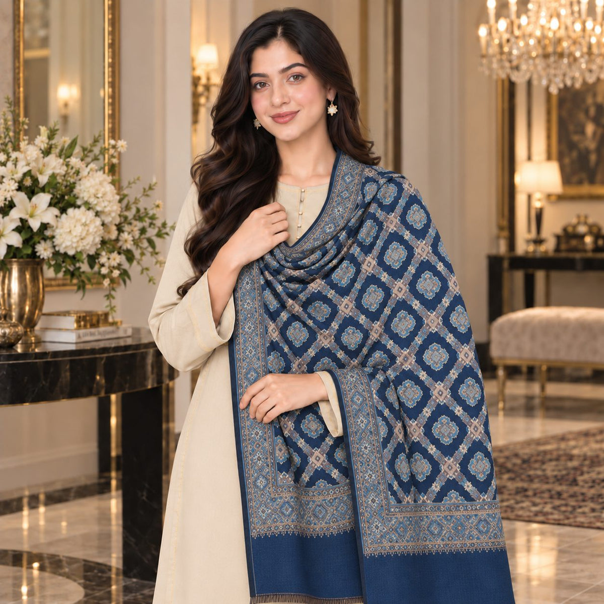 Timeless Grace Wool Stole