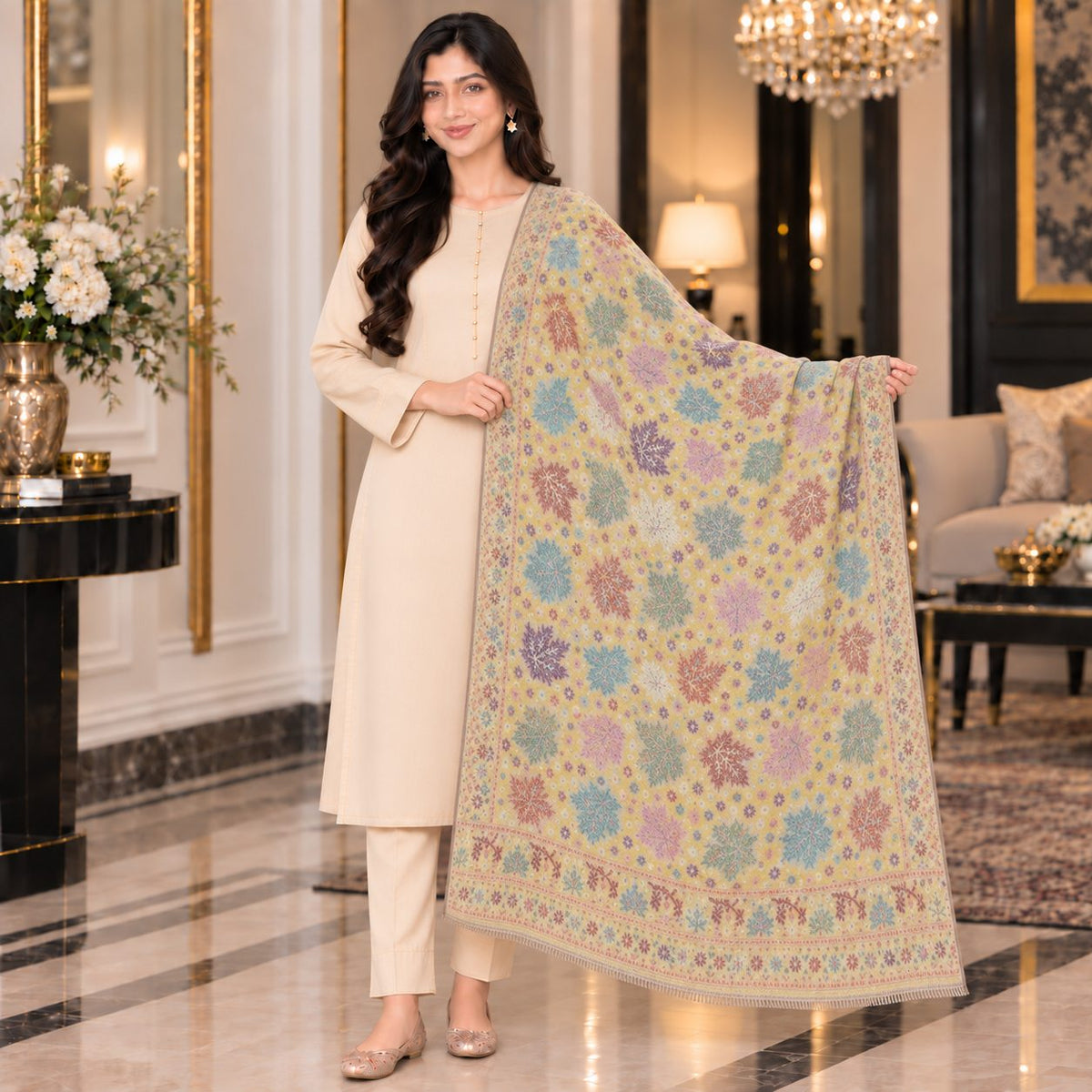 Timeless Grace Wool Stole