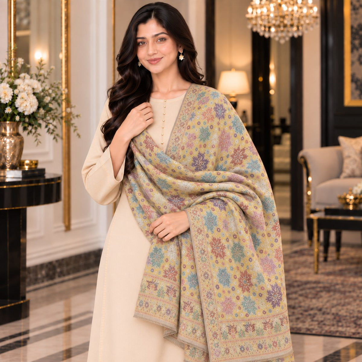 Timeless Grace Wool Stole