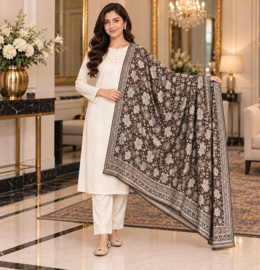 Timeless Grace Wool Stole
