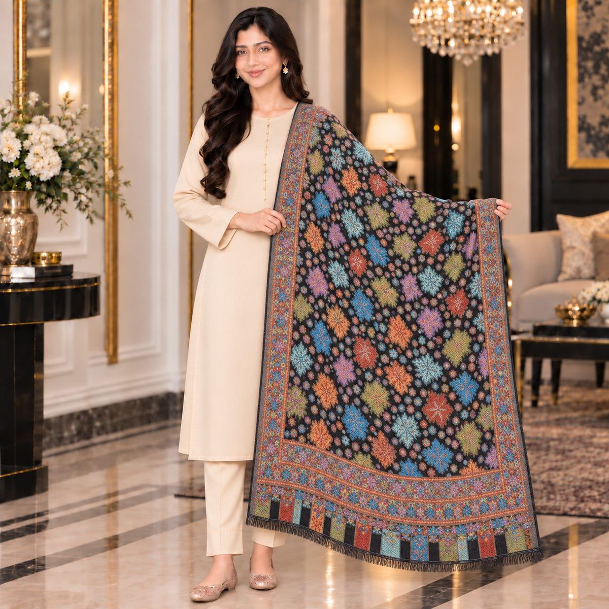 Timeless Grace Wool Stole