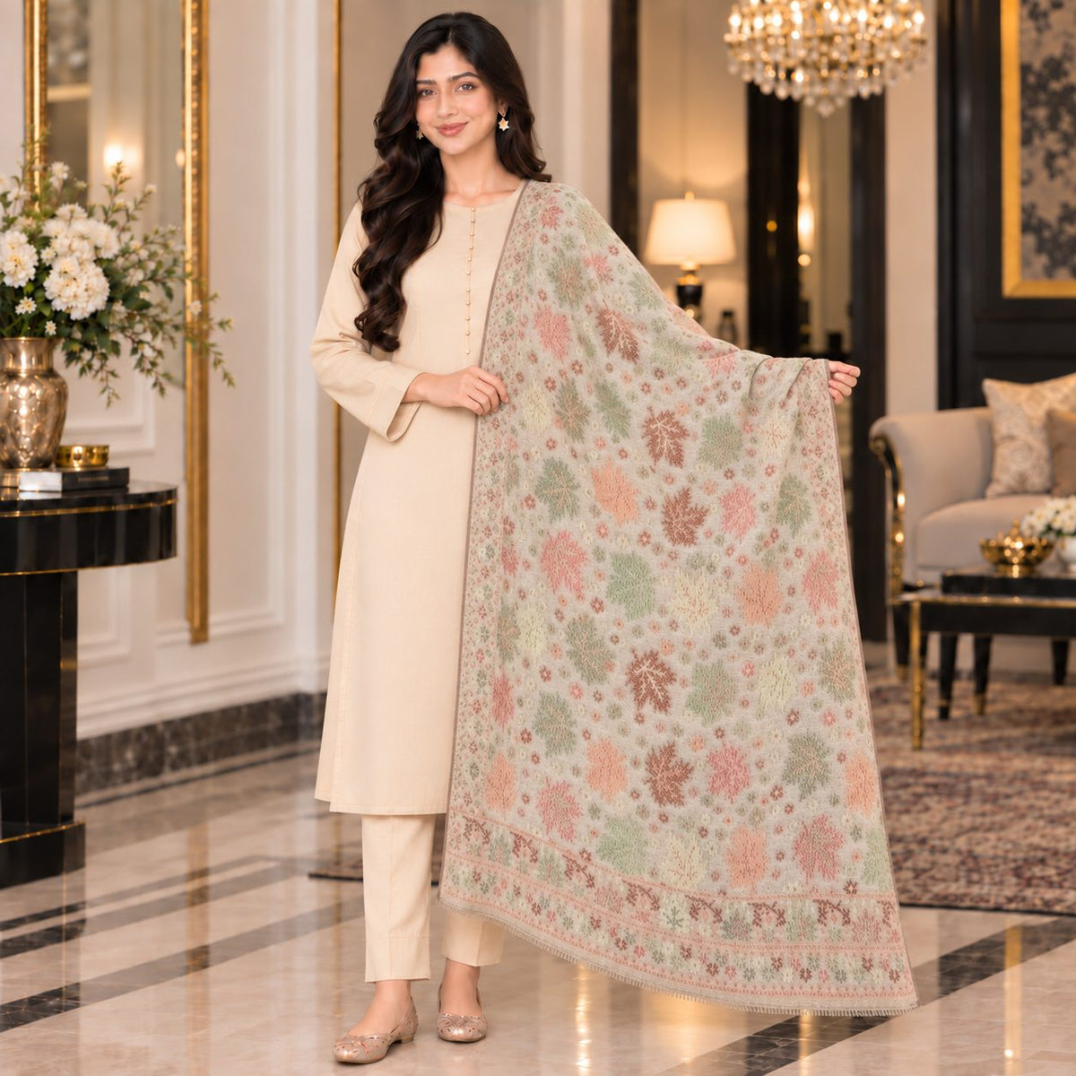 Timeless Grace Wool Stole