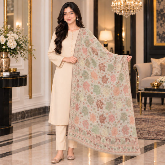 Timeless Grace Wool Stole