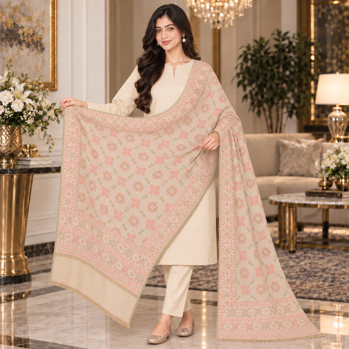 Timeless Grace Wool Stole