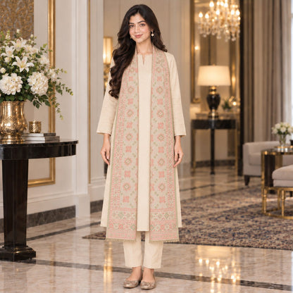 Timeless Grace Wool Stole